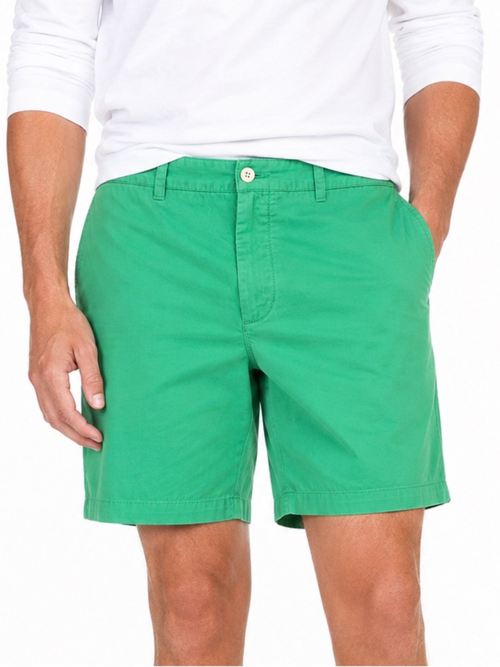 Vineyard Vines Club Shorts Green Cotton Chino Shorts Men’s 36 Preppy coastal
